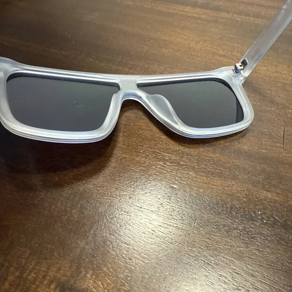 Optic Nerve ONE Mojo Filter Sunglasses Clear Polarized Blue Mirror